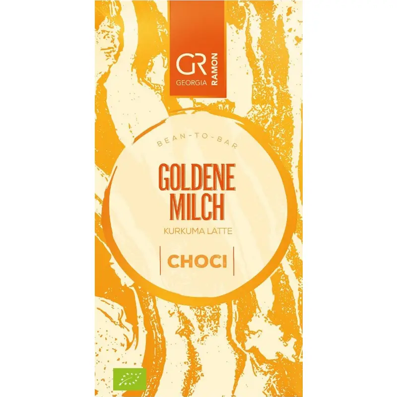 Georgia Ramon Golden Milch BIO Choci mit Kurkuma 50 g