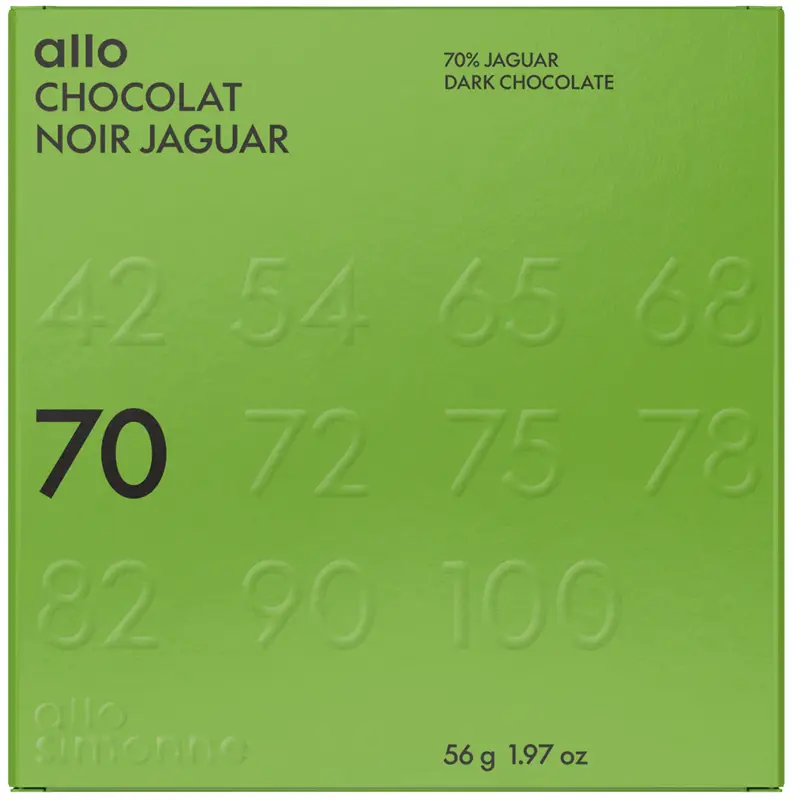 Schokolade 70% von Allo Simonne Canada