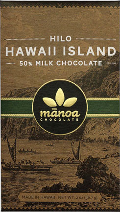 MANOA | Milchschokolade »Hawaii Island Milk« 50% | 50g