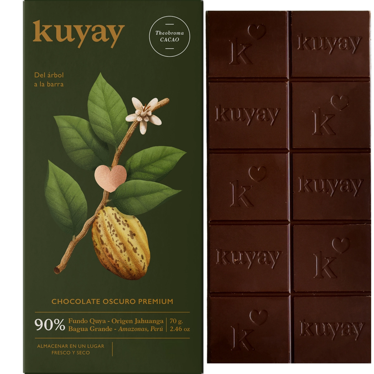 90% Kuyay Tree to Bar Schokoladen  aus Fundo Quya, Jahuanga Peru