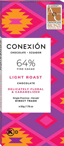 Dunkle Schokolade mit 64% Kakao von Conexion