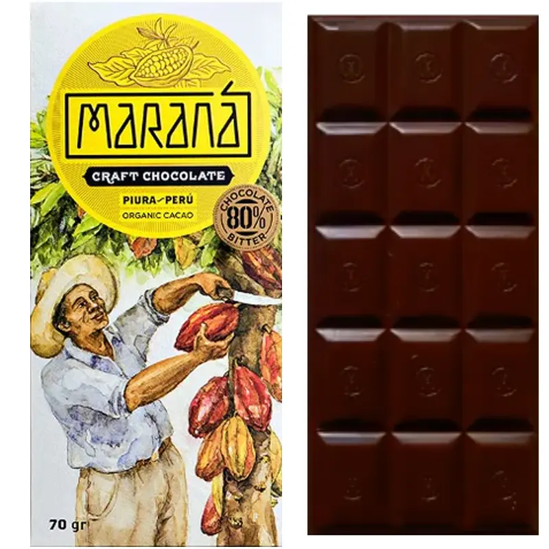Schokolade Piura Peru von Marana Craft Chocolate