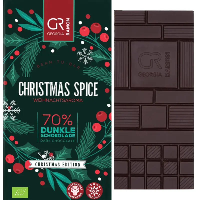 Weihnachtsschokolade Chrismas Spice von Georgia Ramon