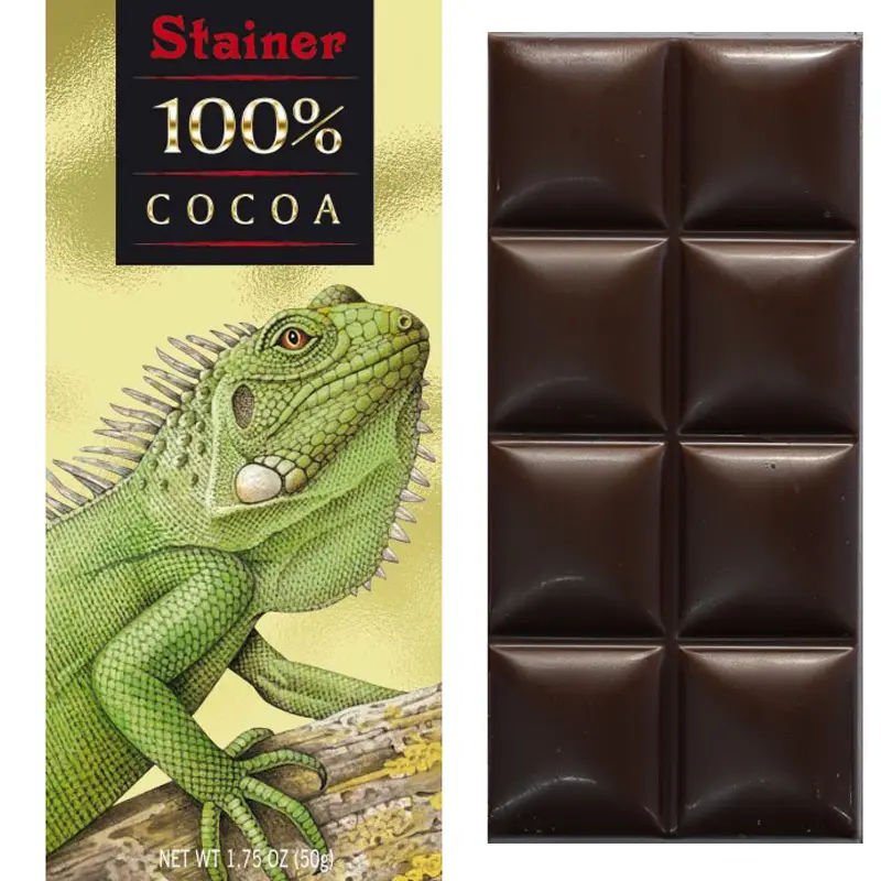 100 Prozent Schokolade kakaomasse von Stainer Italien