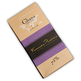 PRALUS | Dunkle Schokolade »Ghana« 75% | 100g