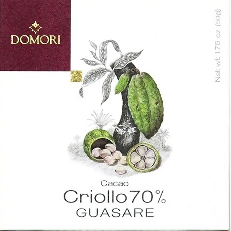 Dunkle Schokolade Criollo Guasare von Domori