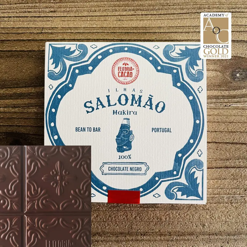 Beste pure Schokolade von Feitoria do Cacao Salome