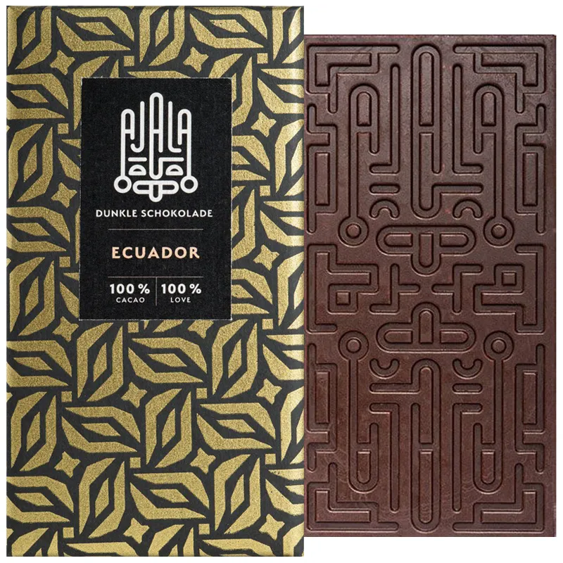 100 Prozent Schokolade von Ajala Ecuador