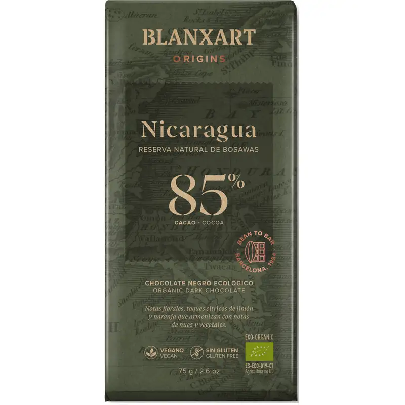 Blanxart Schokolade Nicaragua