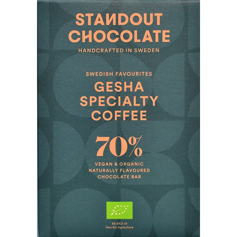 Kaffee Schokolade von Standout Chocolate