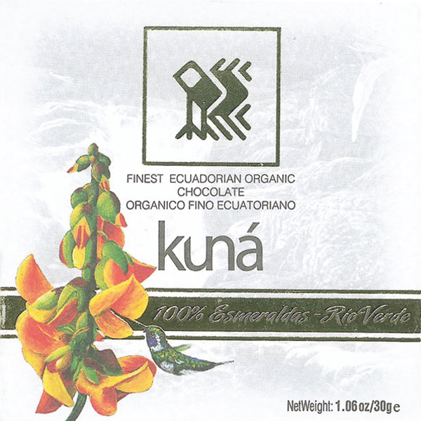 kuna_schokoladeE2WKUfPIS8rAB KUNÁ Schokolade | Kakaomasse »Esmeraldas Rio-Verde« 100% | 30g