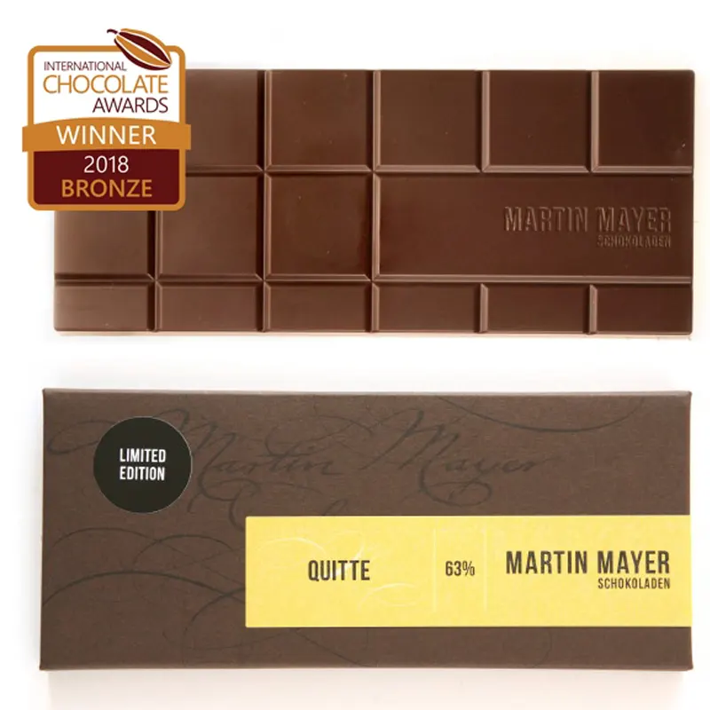 Gefüllte Schokolade mit Quitte von Martin Mayer Österreich