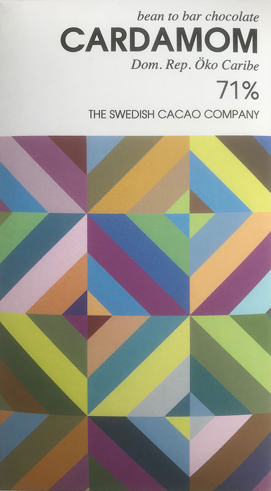 THE SWEDISH CACAO COMPANY | Dunkle Schokolade »Cardamom« 71% | 50g