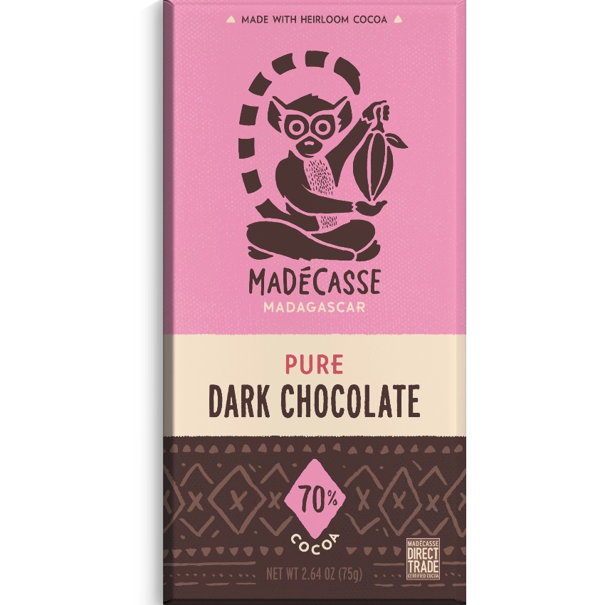 BEYOND GOOD by Madécasse | Dunkle Schokolade »PURE« 70% | 75g MHD 28.05.2022