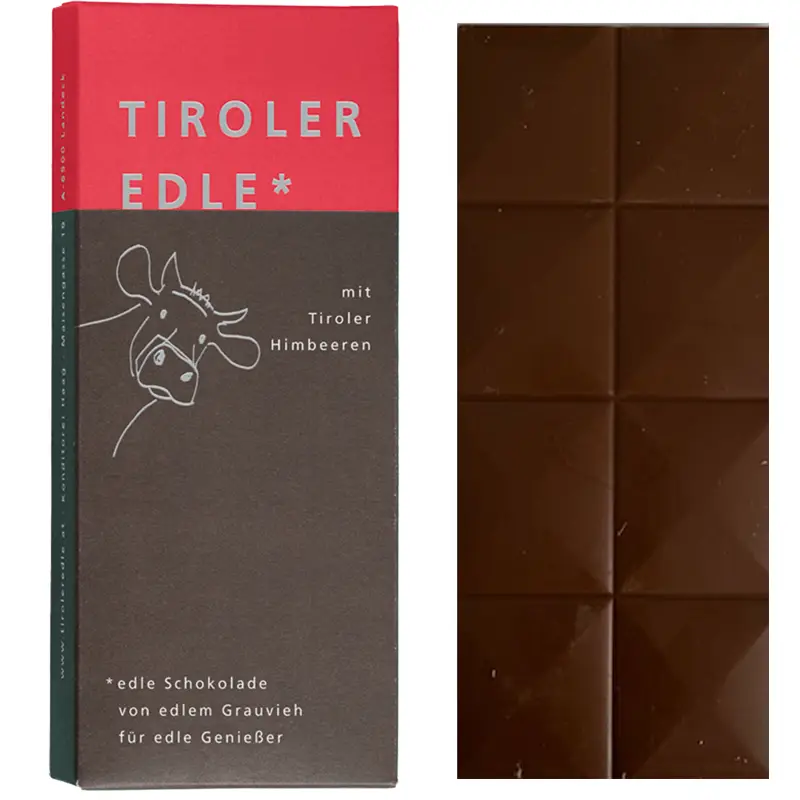 Schokolade mit Himbeere von Tiroler Edle Haag