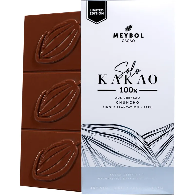 100% Chuncho Urkakao beste Schokolade von Meybol Peru