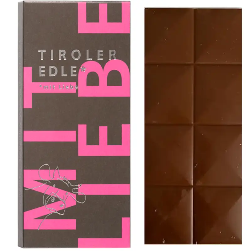 Mit Liebe Schokolade von Tiroler Edle