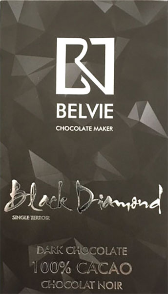 BELVIE Schokoladen | »Black Diamond« Kakaomasse 100%