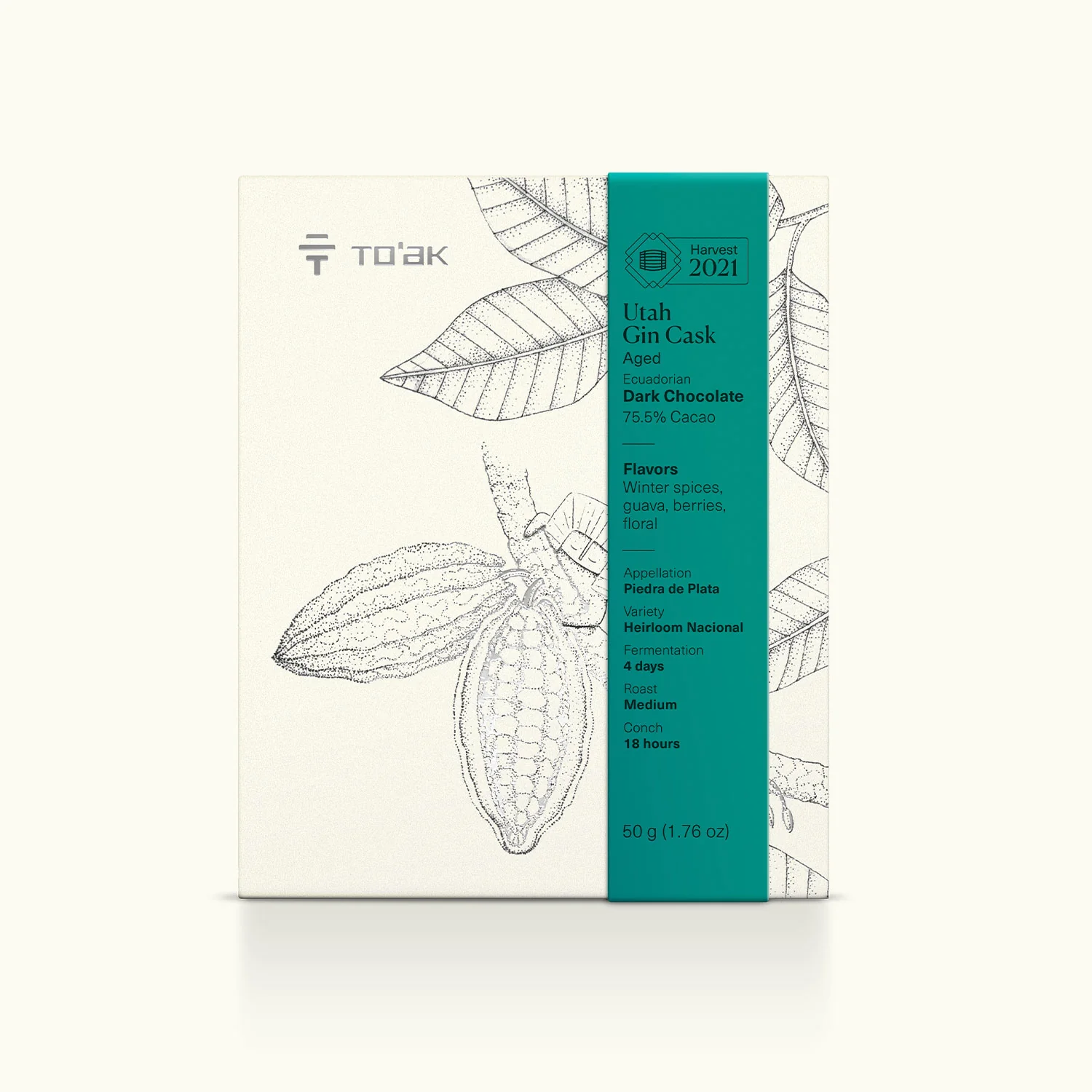 Schokolade TOAK Utah Gin Cask von Toak