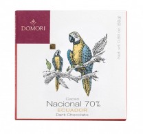 DOMORI | Dunkle Schokolade Ecuador »Arriba Nacional« 70% | 50g