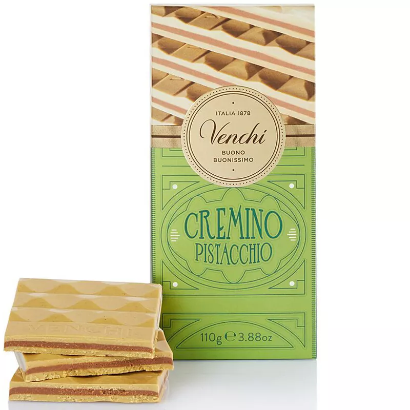 Nougat-Schokolade mit Pistazie Cremino Pistacchio von Venchi