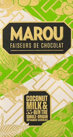 MAROU | Schokolade »Coconut Milk & 55 Ben Tre« 55% | 80g