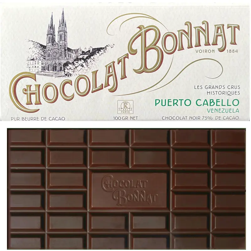 Puerto Cabello Schokolade mit 75% kakao