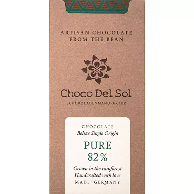 Pure Schokolade von Choco del Sol