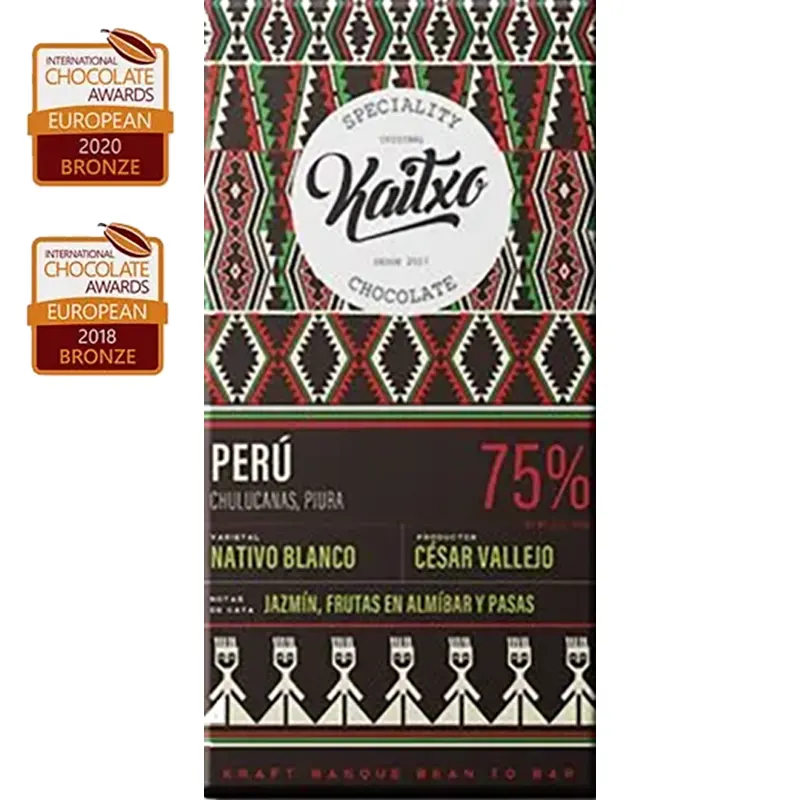 Spanische prämierte Schokolade Peru von Kaitxo