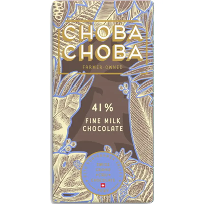 Beste Schweizer Milchschokolade von Choba Choba