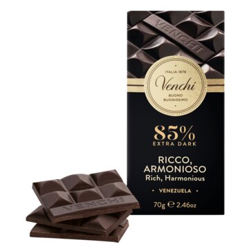 VENCHI | Dunkle Schokolade »Ricco Armonioso« 85% | 100g