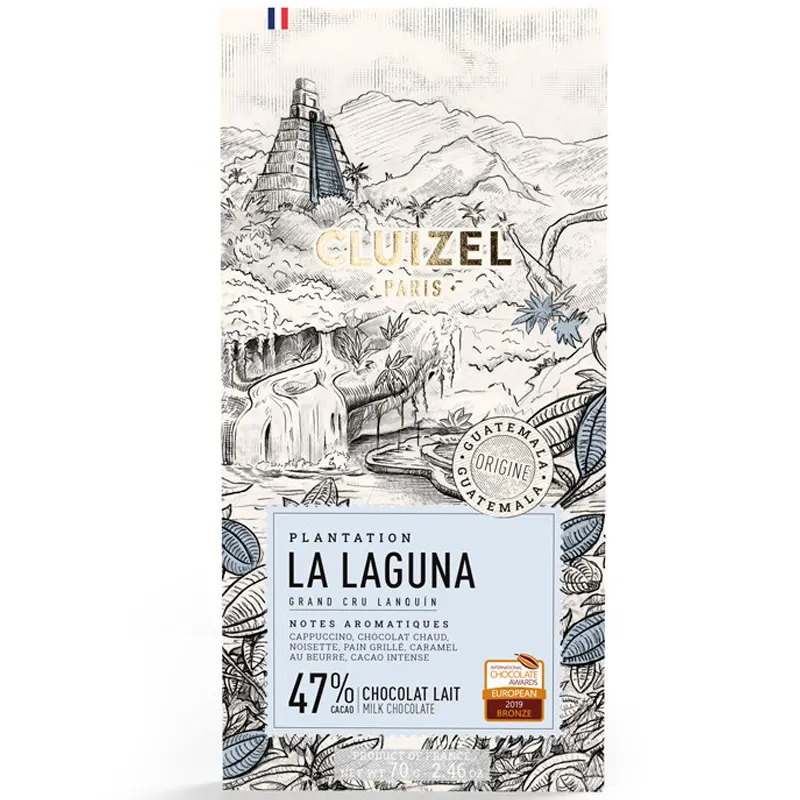 La laguna feine Milchschokolade von Cluizel Frankreich