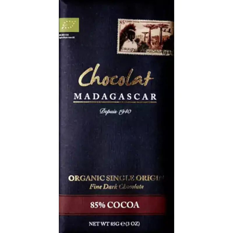 Bio-Schokolade von Chocolat Madagascar mit 85% kakao