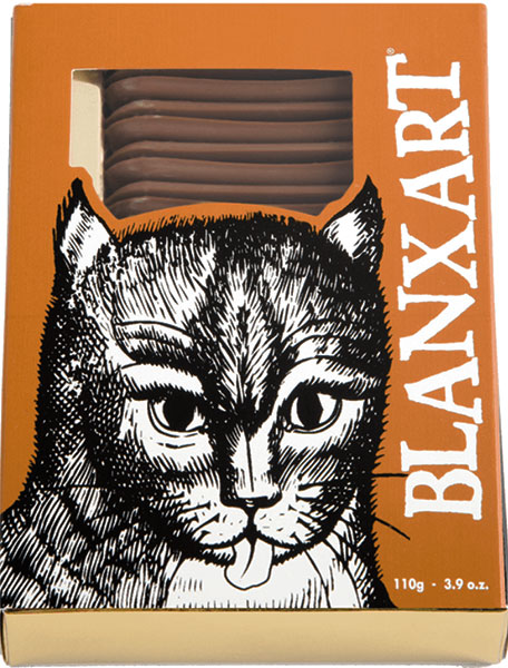 BLANXART | Milchschokolade »Katzenzungen« 33% Beliebte Spanische Schokolade Blanxart Katzenzungen Milchschokolade.