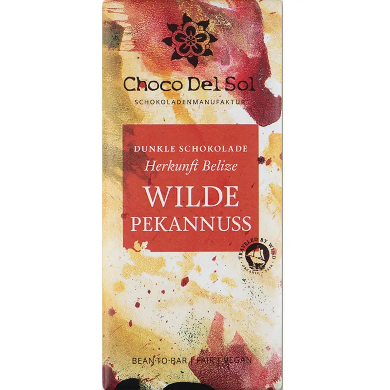 Wilde Pekannuss Schokolade mit Kakao aus Belize