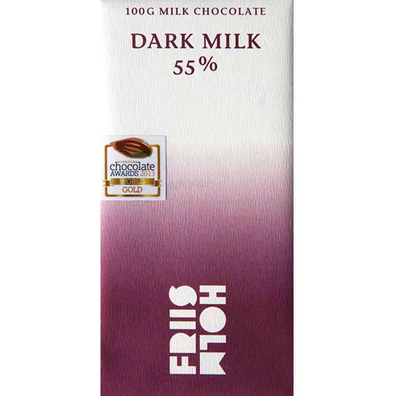 Friis Holm Beste Milchschokolade Dark Milk 55% Kakaogehalt