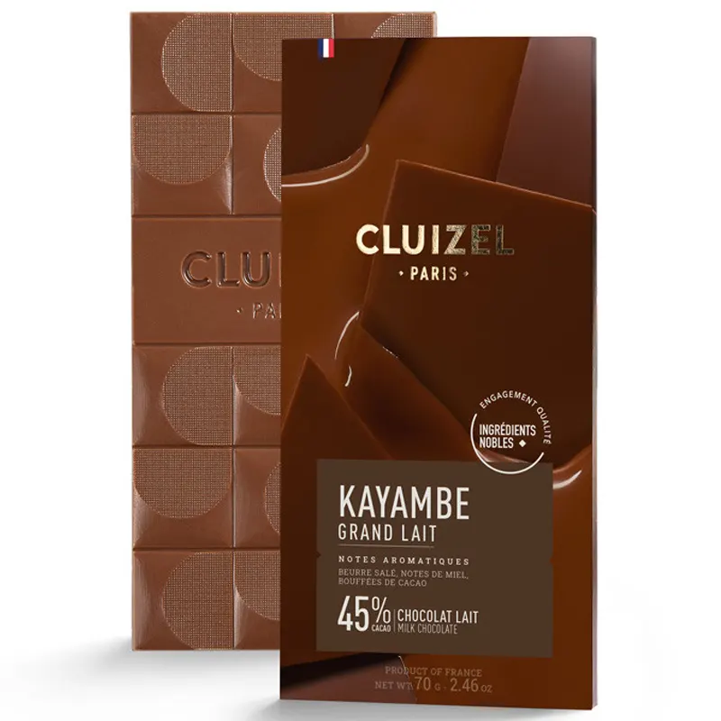 Kayambe Grand Lait Milchschokolade mit 45% Kakao von Michel Cluizel