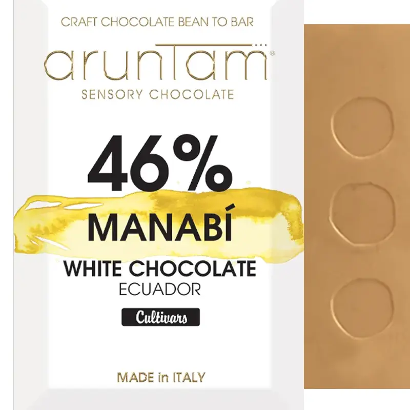 Weiße Manabi Schokolade von Aruntam