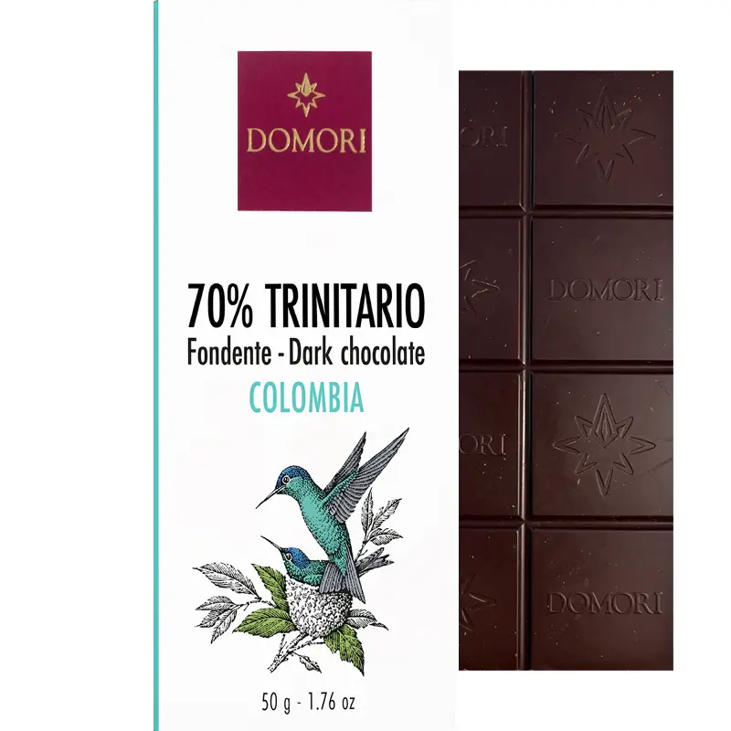 Trinitario Colombia Fondente Schokolade von Domori Italien