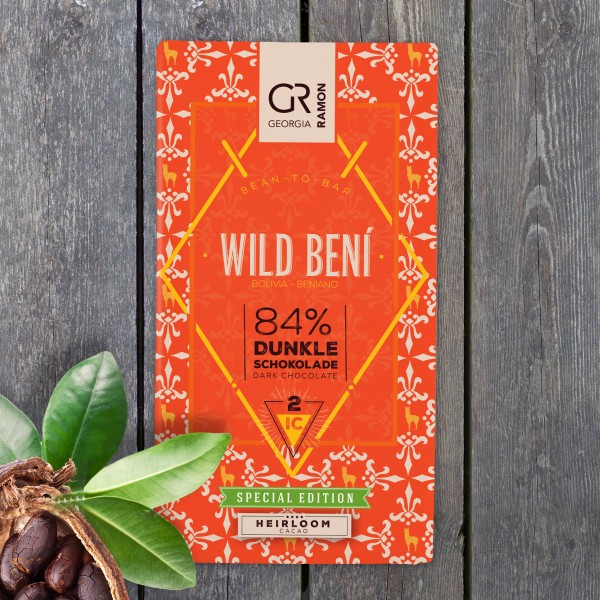 GEORGIA RAMON | Schokolade »Wild Beni« 84% | 50g