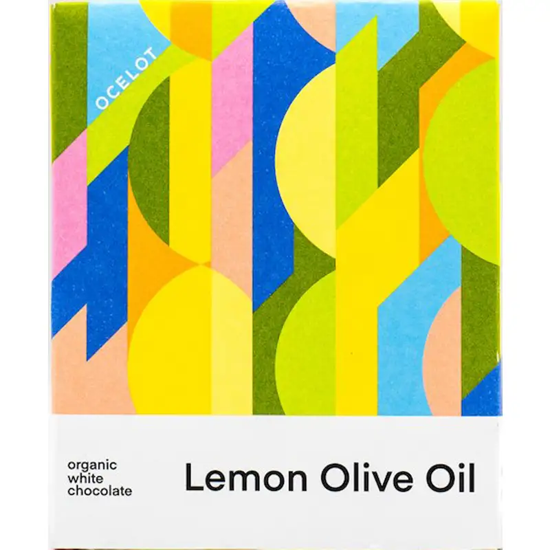 Lemon Olive Oil weoße Schokolade mit Zitrone von Ocelot