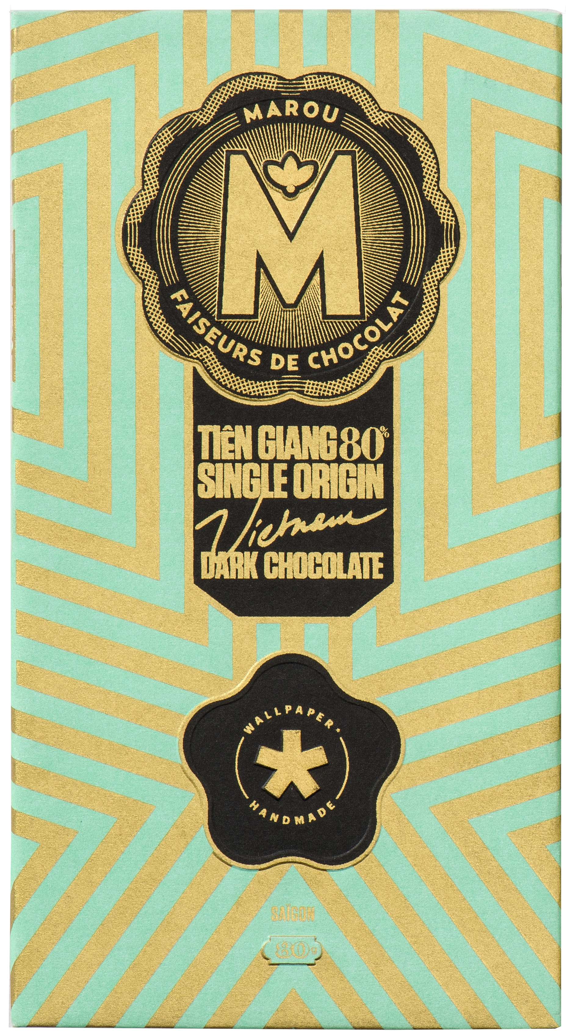 MAROU | Dunkle Schokolade »Tien Giang« 80% | 80g