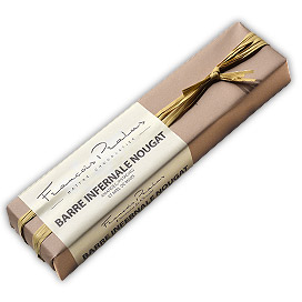 PRALUS | Französisches Nougat »Barre Inferale« Schokoladenbarren | 130g