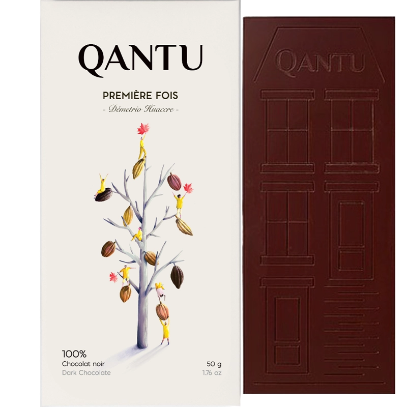 Kakaomasse 100% Première Fois  von Qantu Schokoladen Montreal