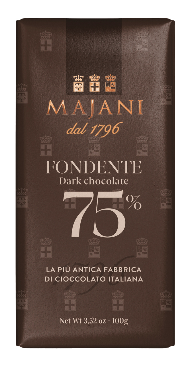 MAJANI | Dunkle Schokolade »Fondente« 75% | 100g