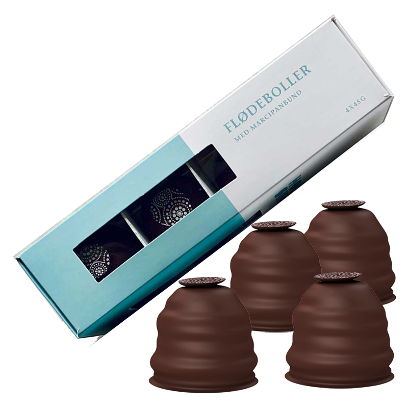 FRIIS-HOLM | Dänische Schokoküsse »Flødeboller« 180g Original dänische Schokoküsse Floedeboller von Mikkel Friis Holm