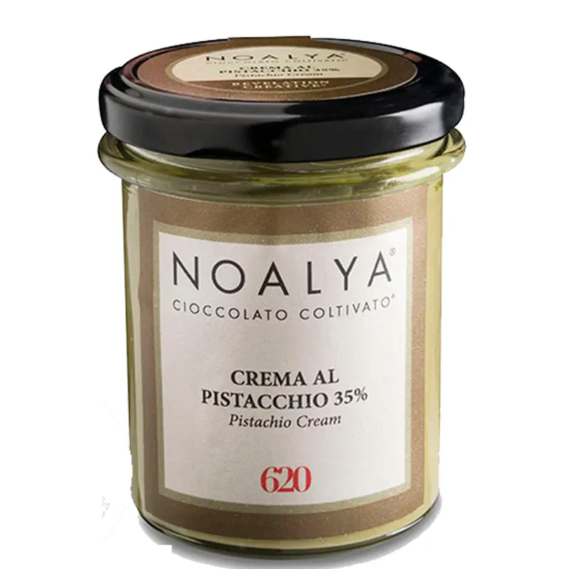 NOALYA | Pistaziencreme 620 mit 35% Pistazien »Crema al Pistacchio« 200g Pistaziencreme von Noalya Crema al Pistacchio