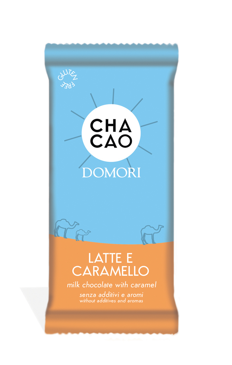 CHACAO by Domori | Milchschokolade »Latte & Caramello« 38% | 50g