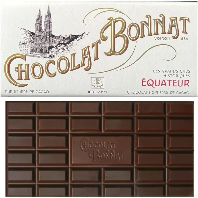 Equateur - Bonnat Schokolade aus Ecuador, hergestellt in Frankreich