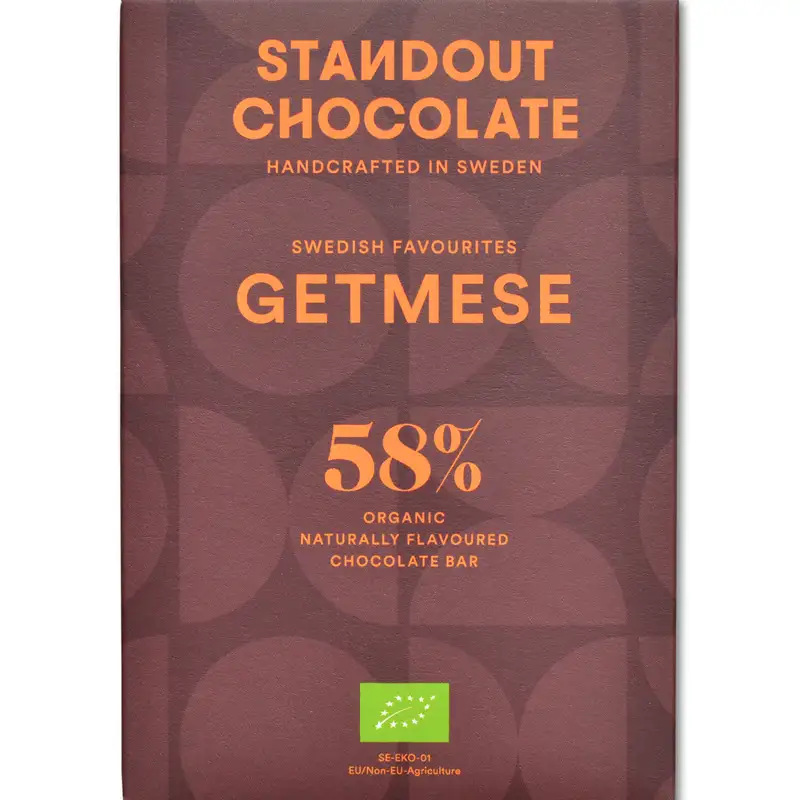 Getmese Milchschokolade von Standout Chocolate Schweden
